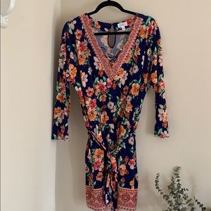 💗Never Worn Market and Spruce Floral Romper💗
